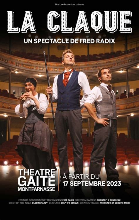 La Claque Théâtre De La Gaité Montparnasse Paris 75014 Sortir à