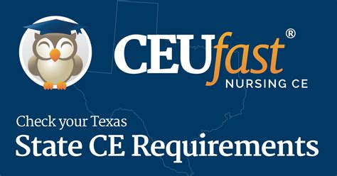 Texas Ceu Requirements Ceufast