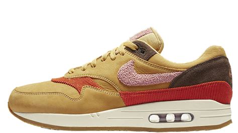 Nike Air Max 1 Crepe Wheat Gold Rust Pink Where To Buy Cd7861 700 The Sole Womens