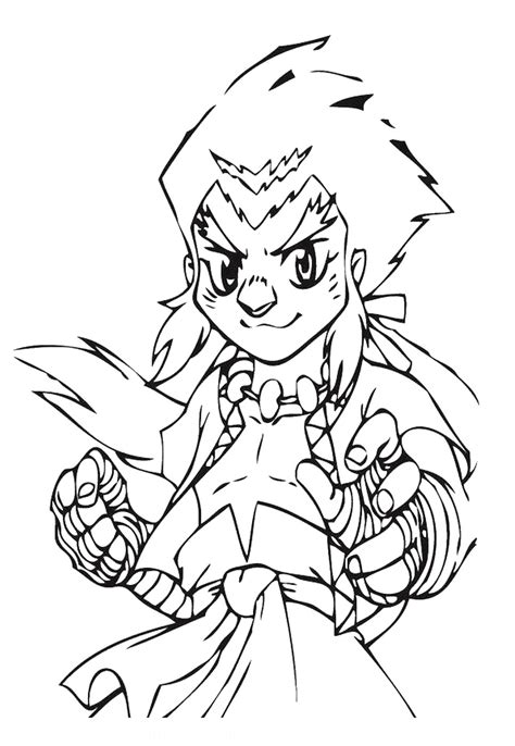 Download Beyblade Coloring Pages