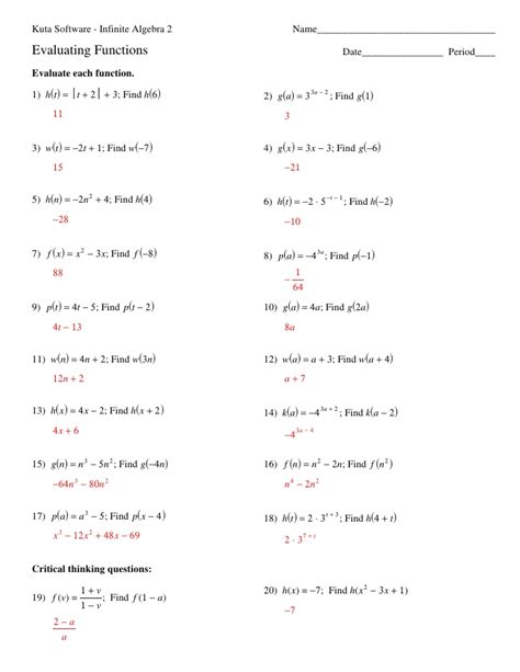 Kuta software infinite algebra 2 answers function operations. Algebraic Fractions Worksheet Kuta - adding fractions ...
