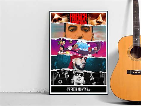 French Montana Album Cover Poster Custom Poster Wall Art