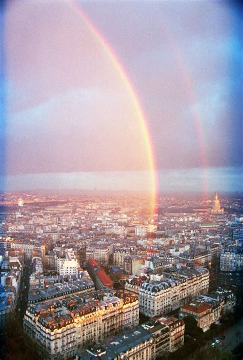 Simplysiri — Travelingcolors Rainbow Over Paris France By