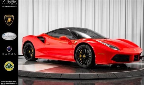 No one orders a car from maranello (sound up of hood) for practicality. 2017 Ferrari 488 GTB, 340 K,for sale for $299,950.00 US in Florida | Ferrari, Ferrari 488, Cars ...