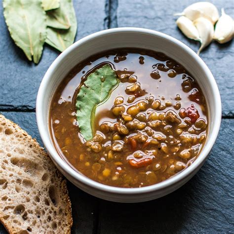 Traditional Lentil Soup The Mediterranean Dietitian Traditional