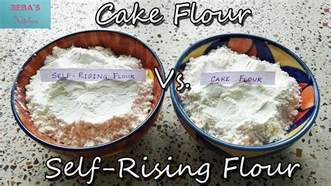 How To Make Cake Flour Vs Self Rising Flour Difference Between Two