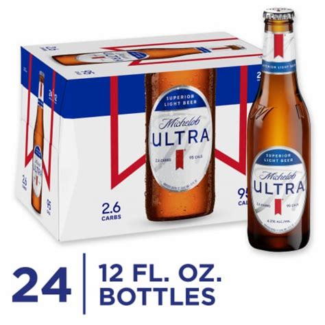 Michelob Ultra Light Beer 24 Pk 12 Fl Oz Food 4 Less