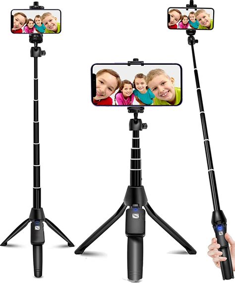 Bluehorn Foldable Rechargeable Remote Selfie Stick Inch