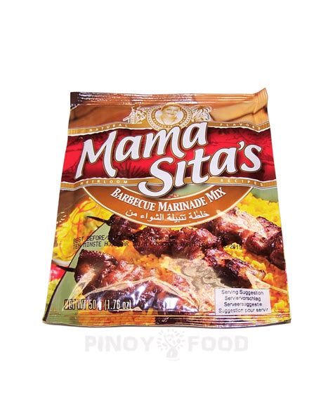 Mama Sita´s Barbeque Marinade Mix 50g Pinoyfood Store