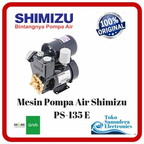 Air bisa didapatkan dari dalam tanah. Harga Mesin Pompa Shimizu Ps 135 E - Jual Online