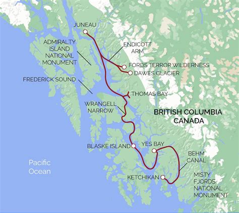Alaska Inside Passage Cruise Glaciers Whale Watch Kayaking