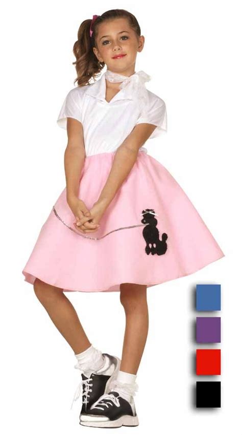 Economy Childs Poodle Skirt More Colors Girls Poodle Skirt Poodle