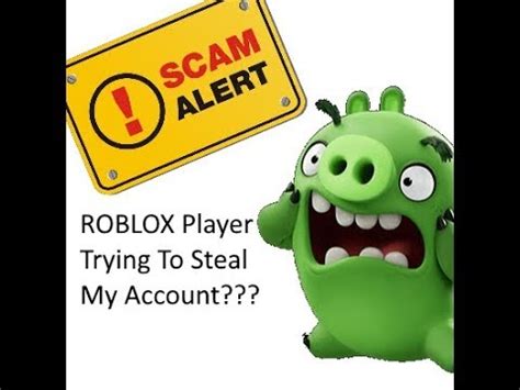 Mehr informationen dazu finden sie hier. ROBLOX PLAYER TRYING TO STEAL MY ACCOUNT??? - YouTube
