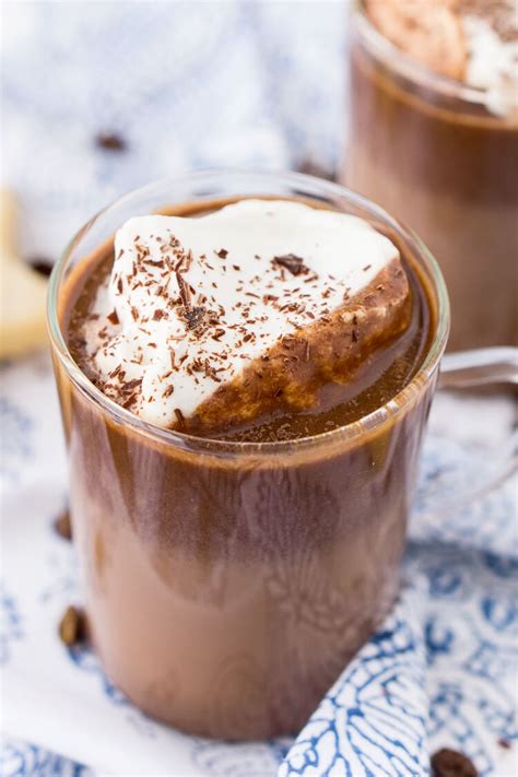 Rich Hot Chocolate Coffee Drink Recipe Sugar And Soul