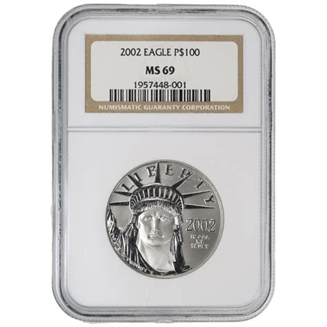 Buy 1 Oz American Platinum Eagle Coins Ngc Ms69 Jm Bullion