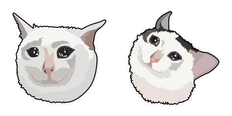 Crying Cat Meme Png Picture Png Mart
