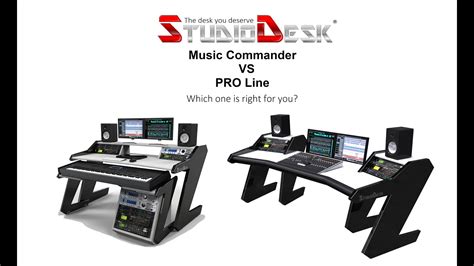 2.4a usb ports, 3 memory buttons (max. Studio Desk Music Commander VS Pro-Line - YouTube