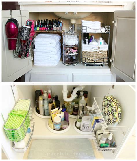 13 Brilliant Ways To Organize Your Bathroom Bathroom Cupboards Diy