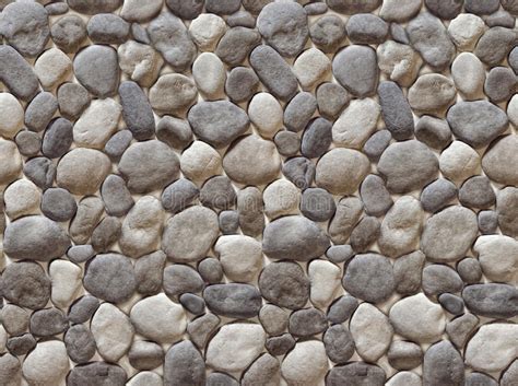 Pebble Seamless Pattern Stock Photo Image Of Stone Background 52333034