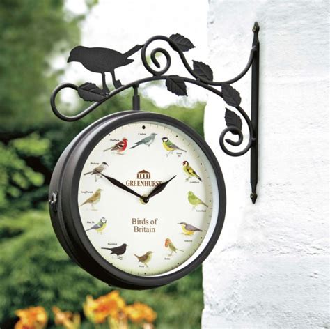 This Gorgeous Garden Clock And Handy Thermometer Would Be A Lovely