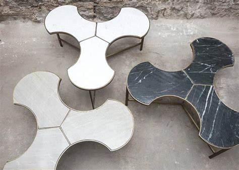 Find deals on products in puzzles on amazon. Custom Marble and Brass Trefoil Puzzle Tables For Sale at ...