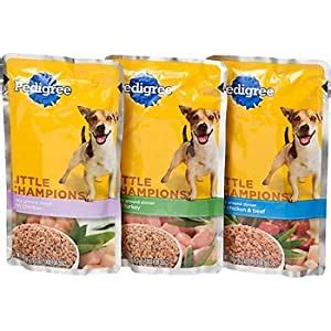 This is a vid of the stuff they dont tell you 💯 quick video of the new brand of dog food that you must try corn free, soy free and two meats ! Amazon.com : Pedigree Little Champions Variety Pack Meaty ...