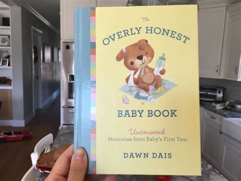A Book Review The Overly Honest Baby Book Uncensored Memories From