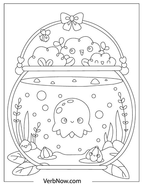 Kawaii Coloring Book Pages Coloring Pages