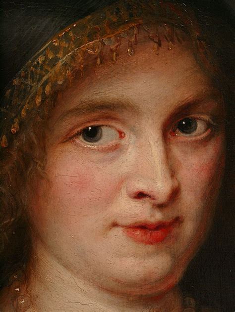Peter Paul Rubens Portrait Of A Woman Close Up Peter Paul Rubens