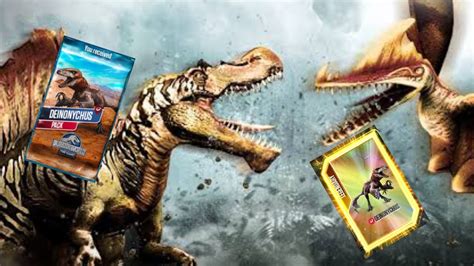 Clash Of Titan Deinonychus Packk Jurassic World The Game 7 Youtube