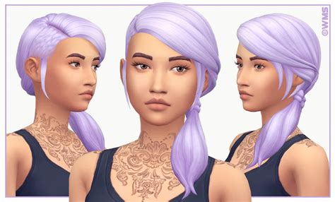 Sims 4 Ccs The Best New Hair By Wildlyminiaturesandwich