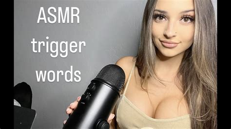 Asmr Repeating Trigger Words Youtube