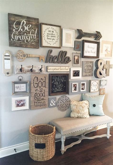 Love This Wall Farmhouse Style Diy Farmhouse Style Decorating Rustic