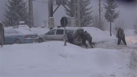 România Sub Urgia Albă Zeci De Drumuri Sunt închise După Ce Iarna A