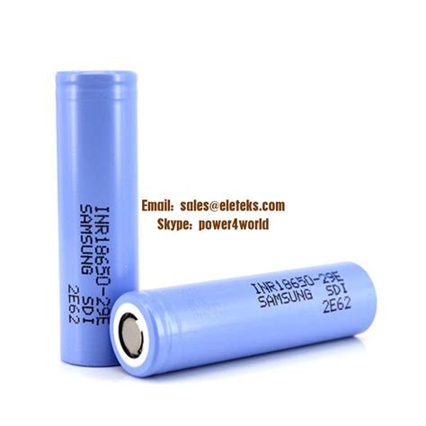 Samsung Inr18650 29e 2900mah 37v Li Ion Rechargeable Flashlight Battery