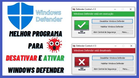 Como Desativar O Windows Defender Youtube