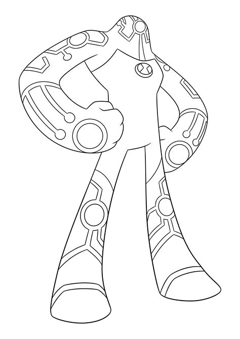 Ben Omniverse Coloring Page Free Ben Coloring Pages Porn Sex Picture