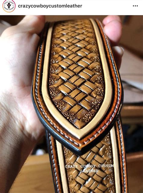 Custom Hand Tooled Leather Belts Artofit