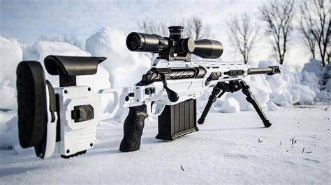 Cdx 50 Tremor Cadex Unveils 50 Bmg Rifle In New Stormtrooper White