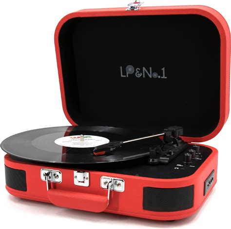 Lpandno1 Portable Bluetooth Turntable With Usb Play And Recording