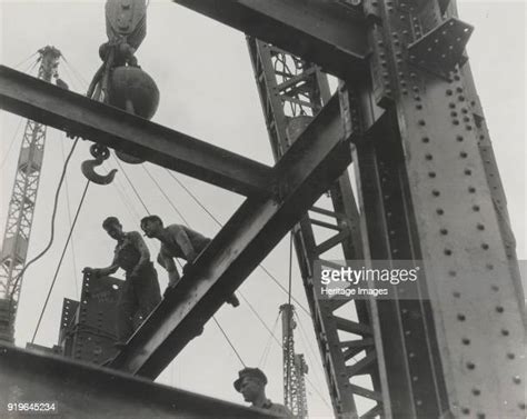 empire state building workers photos and premium high res pictures getty images