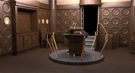 Doctor Who Wooden Tardis Console Room 1970s A Photo On Flickriver