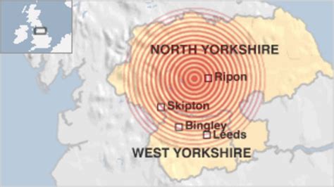 Earthquake Hits North Yorkshire Bbc News