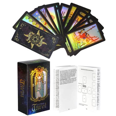 Buy Tarot Deck With Guidebookclassic 78 Tarot Cards Setcolorful