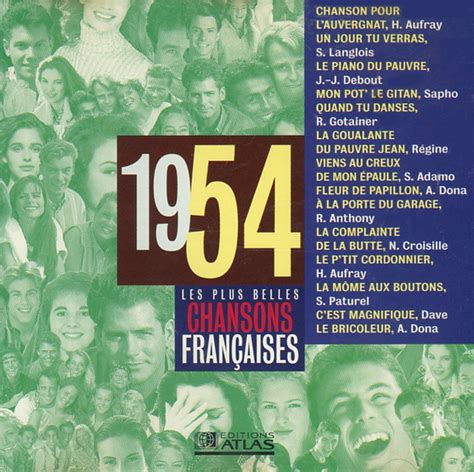 Les Plus Belles Chansons Françaises 1954 By Various 1997 Cd