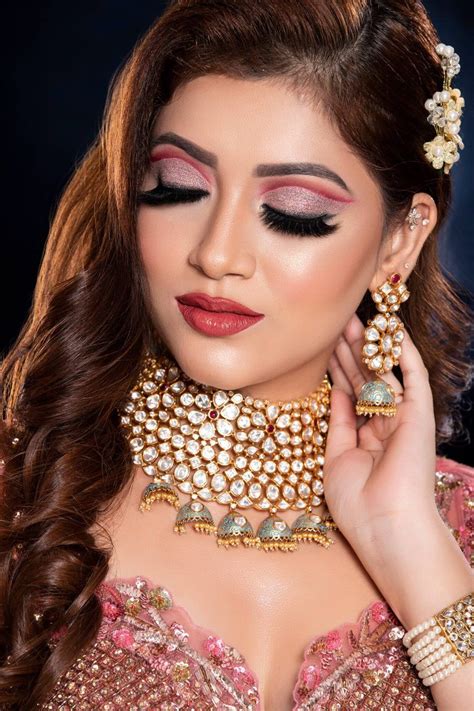 manisha gandhi makeup bridal makeover in delhi gorgeous bridal makeup best bridal makeup
