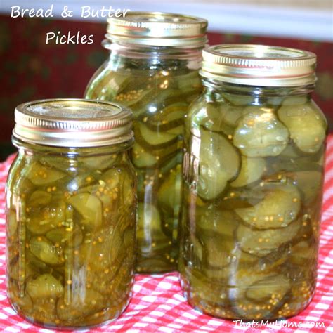 Bread And Butter Pickles Recipes Food And Cooking