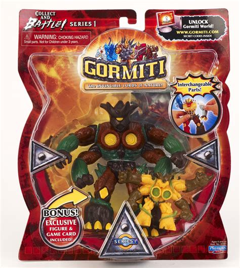 Gormiti The Invincible Lords Of Nature Starter Pack Series 1 Includes