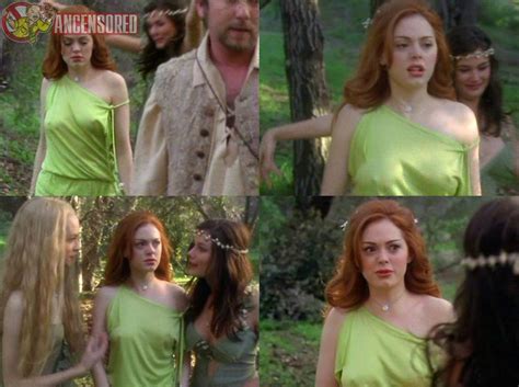 Naked Rose McGowan In Charmed