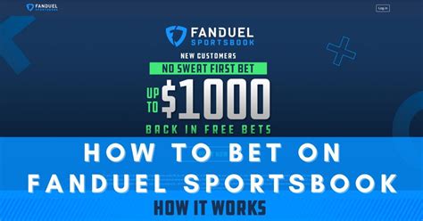 How To Bet On Fanduel Sportsbook Beginners Guide